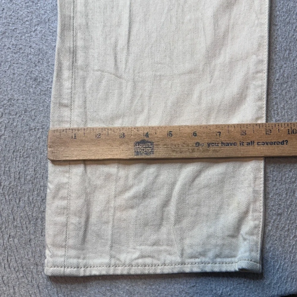 Levi's 501 Jeans Mens 38x34 (36x32) Original Fit White Oak Cone Denim Straight